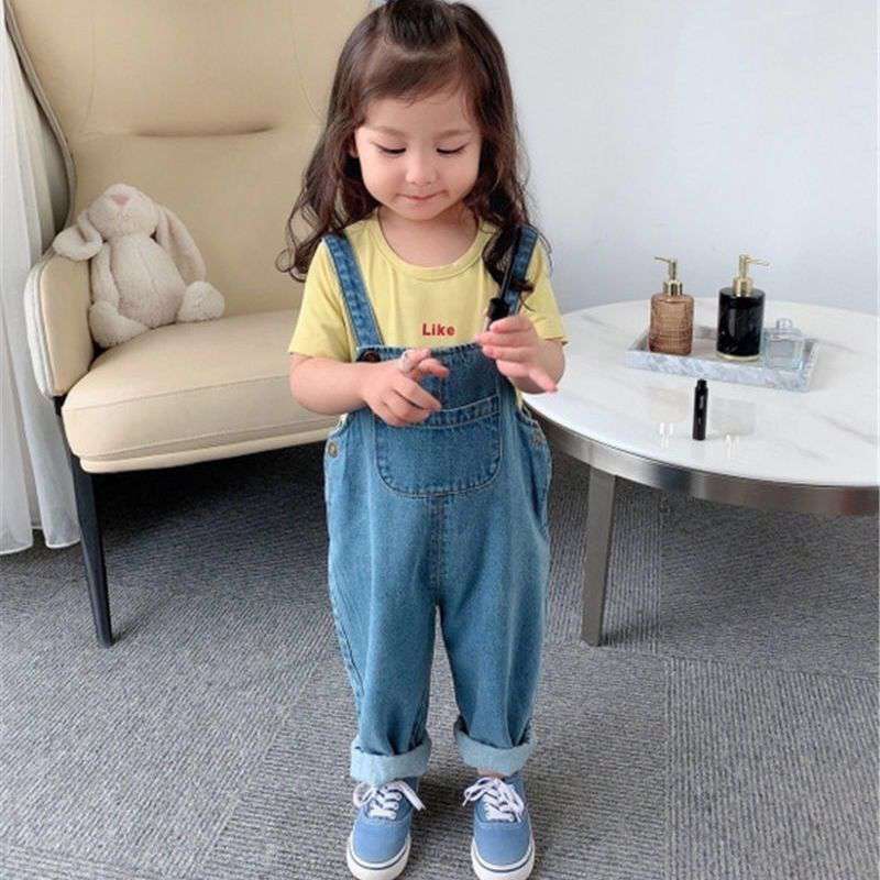 Denim Dungarees